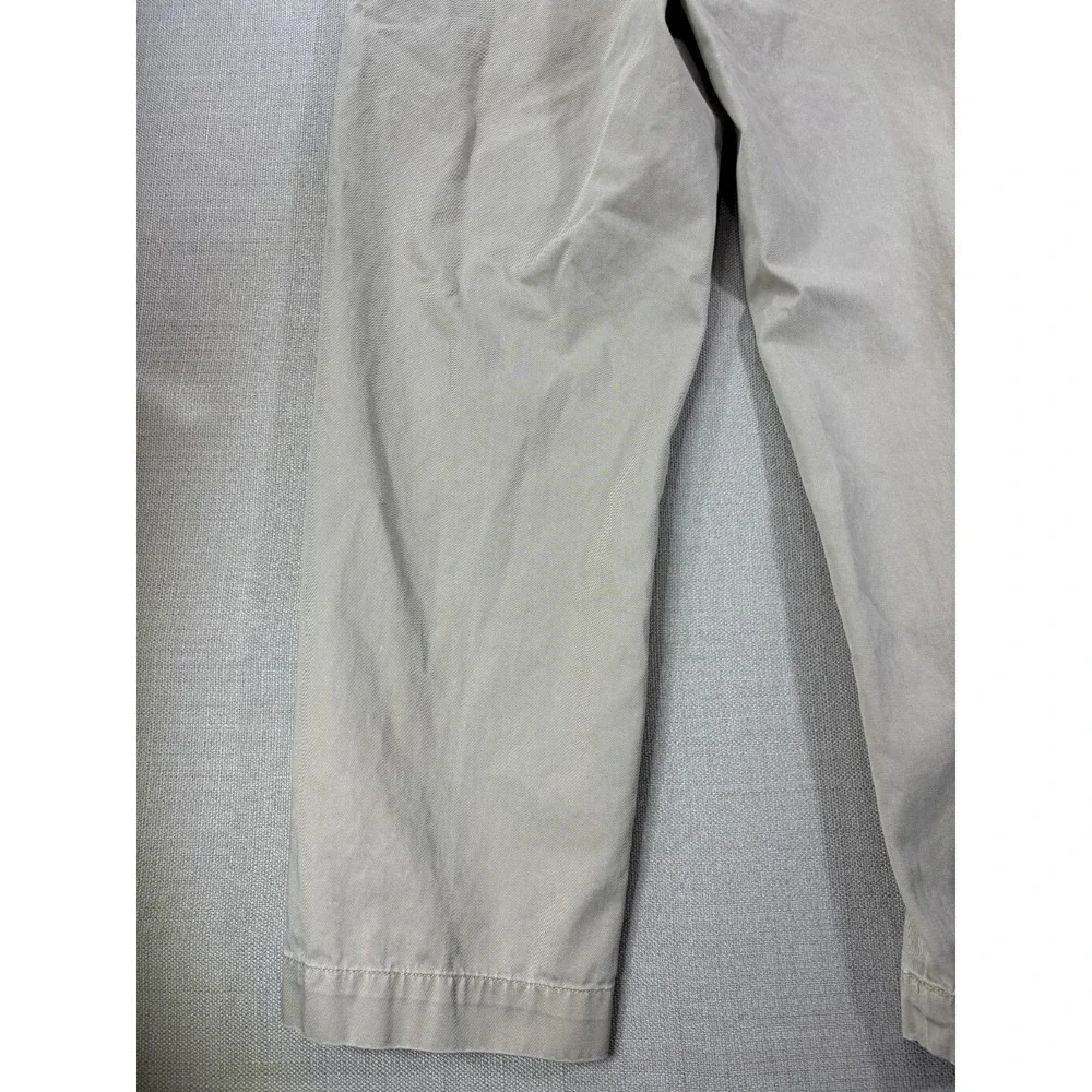 Polo Ralph Lauren Preston Pant Khaki Flat Front Chino Pants Size 35/30